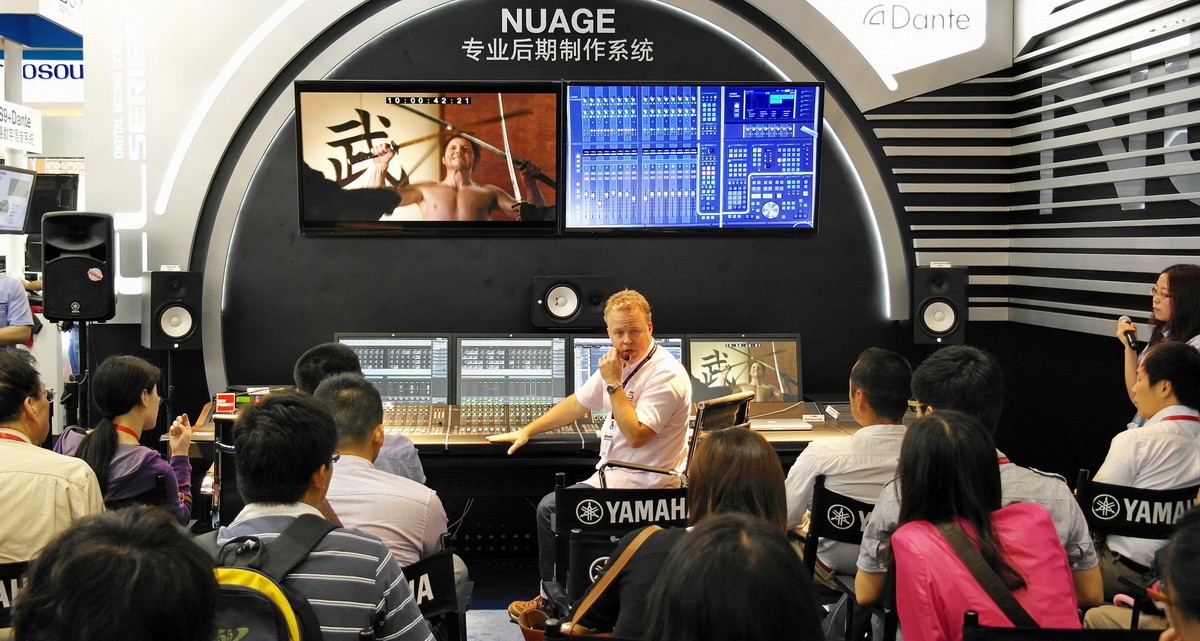 菲彩国际专业音响新产品亮相PALM EXPO 2013展会 