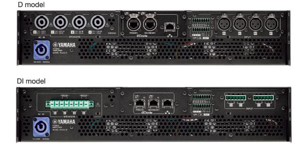 新型网络功放PC系列D/DI型号：通过集成强大的矩阵功能和Dante连接方式，提供高灵活性和可扩展性