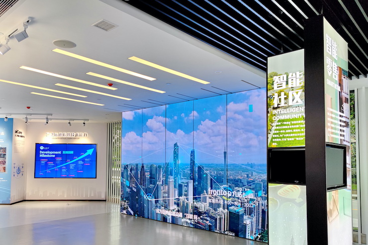案例｜兼顾多任务场景使用的强大导览系统——广州无线电集团展示中心内的菲彩国际CIS商用安装解决方案