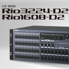 全新 Rio3224-D2 和 Rio1608-D2 Dante I/O 接口箱全面升级音质、可靠性以及可视化体验