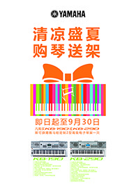 清凉盛夏，购琴送架 